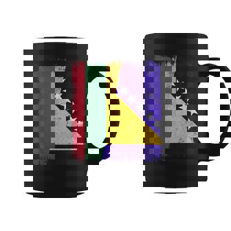 Lithuania Bosnia And Herzegovina Half Flag Coffee Mug | Mazezy