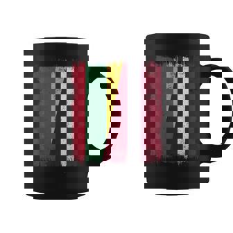 Lithuania Latvia Half Flag Lithuanian Latvian Heritage Coffee Mug | Mazezy