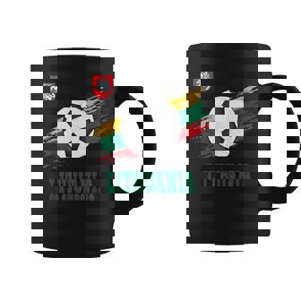 Lithuania Soccer Lithuanian Football Lithuania Futbol Coffee Mug | Mazezy