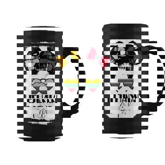 Lithuanian Girl Lithuania Flag Roots Pride Heritage Tank Top Coffee Mug | Mazezy