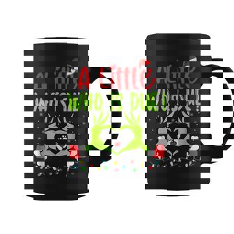 A Little Who Is Due Christmas Pregnancy Announcement Coffee Mug - Thegiftio