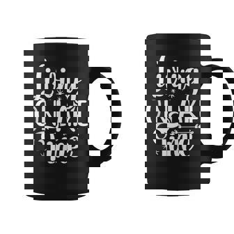 Living On Lake Time Boating Vacation Hobby Sailing Tank Top Coffee Mug | Mazezy