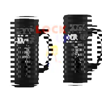 Lock Him Up Anti Trump Political コーヒーマグ - Kawaiitshirt