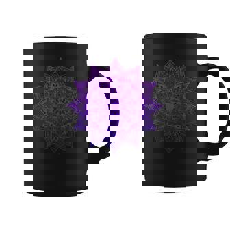 Lotus Mandala Buddha Zen Art Succulent Botanical Boho Coffee Mug | Mazezy