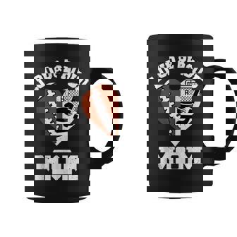 Loud & Proud Mom Football Hockey Heart Sports Mom Game Day Tank Top Coffee Mug | Mazezy