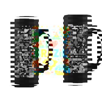 I Love Brazil Travel Souvenir Vacation Brazilian Roots Coffee Mug | Mazezy