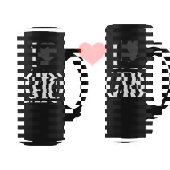 I Love Cairo Egypt Egyptian Family Holiday Travel Souvenir Coffee Mug | Mazezy