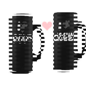 I Love Calculus Heart Math Mathematics Teacher Professor Coffee Mug | Mazezy