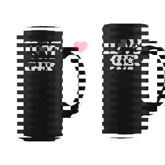 I Love Cher Matching Girlfriend & Boyfriend Cher Name Coffee Mug - Thegiftio