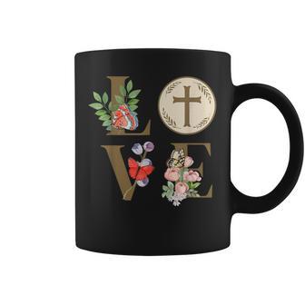 Love Eucharist 1St First Communion Christian Girls Coffee Mug - Thegiftio UK