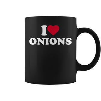 I Love Heart Onions Lover Vegetable Veggie Coffee Mug - Thegiftio UK
