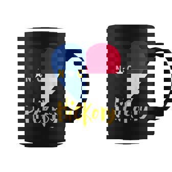 I Love Hickory North Carolina NC Flag Heart Coffee Mug | Mazezy
