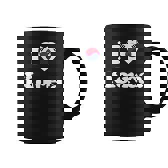 I Love Korea I Heart Korea 韓国 コーヒーマグ - Kawaiitshirt