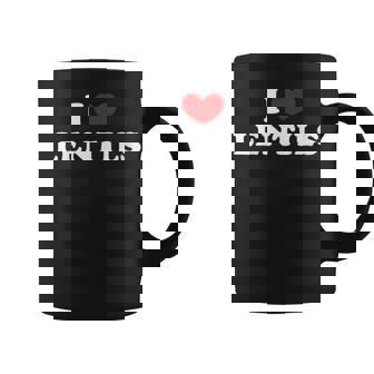 I Love Lentils I Heart Lentils Coffee Mug | Mazezy