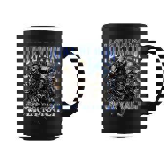 I Love My Mom Very Much Hard Skeleton Meme Gen Z Coffee Mug | Seseable FR