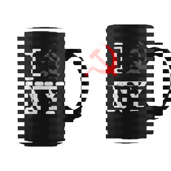 I Love New York Red Zohran I Heart New York Coffee Mug | Mazezy