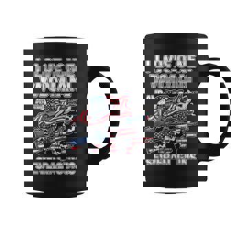 I Love One Woman And Several Guns USA Patriotic Tee Coffee Mug | Mazezy