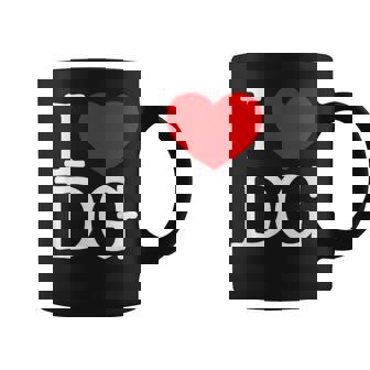 I Love ハート Dg コーヒーマグ - Kawaiitshirt