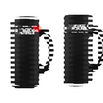 I Love ハート Korea コーヒーマグ - Kawaiitshirt