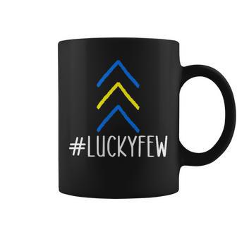 Lucky Few Down Syndrome Awareness Proud Family Support Coffee Mug - Thegiftio UK
