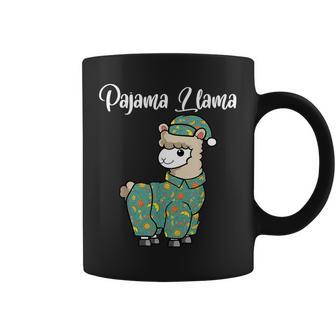 Lustiges Lama Pyjamachlafenszeit Lama Pyjama Alpaka Tassen - Geschenkecke