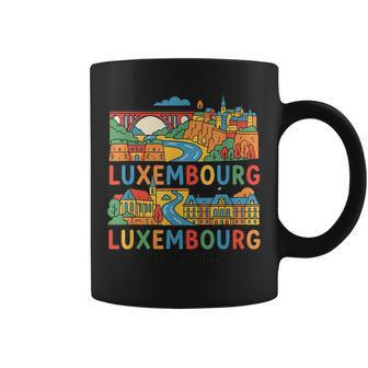 Luxembourgouvenir Deoyage Cadeauille Tasse - Cadeauxyz