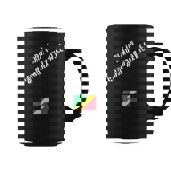 Made In Congo-Brazzaville With Flag Coffee Mug | Mazezy