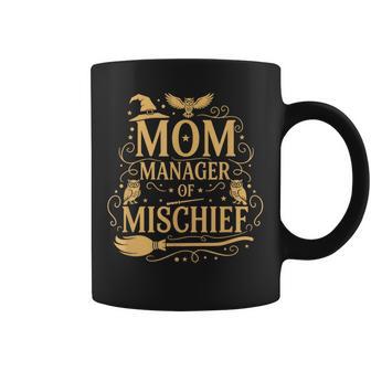 Magical Mom Manager Of Mischief Mom Mother's Day Halloween Coffee Mug - Thegiftio UK