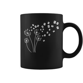 Mahjong Player Cards Tiles Dandelion Chinese Tile Game Coffee Mug - Thegiftio UK