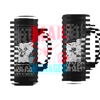 Mail Manager Mail Carrier Mailman Postal Worker Coffee Mug | Mazezy