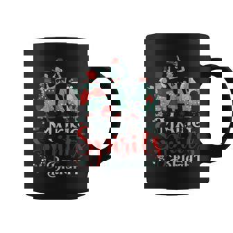 Making Christmas Spirit Bright Retro Christmas Movie Coffee Mug | Mazezy