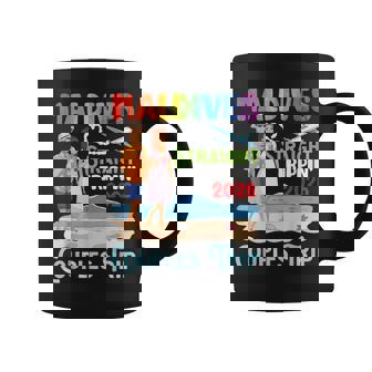 Maldives Straight Trippin Couples Trip 2026 Vacation Beach Coffee Mug | Mazezy