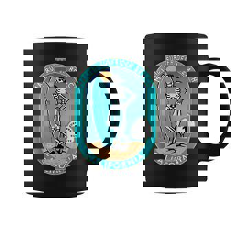 Malibu-Surfrider Beach California Route 1 Skeleton Surfer Tank Top Coffee Mug | Mazezy