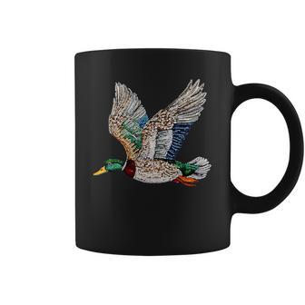 Mallard Duck Camouflage Flying Duck Hunting Season Coffee Mug - Thegiftio