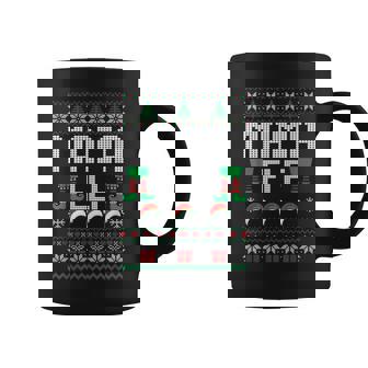 Mama Elf Family Christmas Matching Couple Ugly Sweater Coffee Mug - Seseable