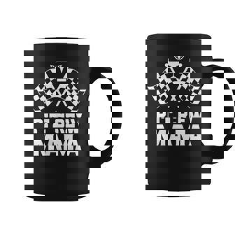 Mama Pit Crew Race Car Birthday Family Matching Pit Crew Coffee Mug | Seseable FR