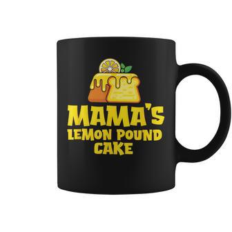 Mama's Lemon Pound Cake Cool Food Lovers Coffee Mug | Seseable UK