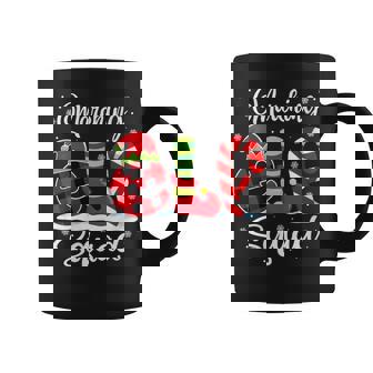 Marching Elf Squad Christmas Marching Band Matching Coffee Mug | Mazezy