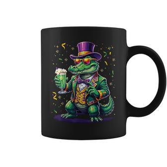 Mardi Gras Parades Mardigator Alligator Theme Women Coffee Mug - Thegiftio UK