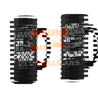 Maryland Crabs Quotes Judging Crab Picking Skills Coffee Mug | Mazezy