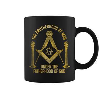 Mason Freemason Masonic Symbol Square & Compass Shriner Coffee Mug - Thegiftio UK