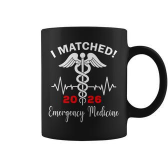 I Matched Emergency Medicine Match Day 2026 Residency Coffee Mug - Thegiftio UK