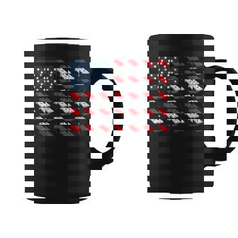 Matching Cornhole American Flag July 4Th Cornhole Usa Coffee Mug - Monsterry