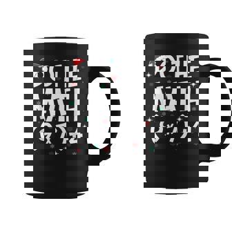 Do The Math Teacher Christmas Holiday Joke Coffee Mug - Thegiftio