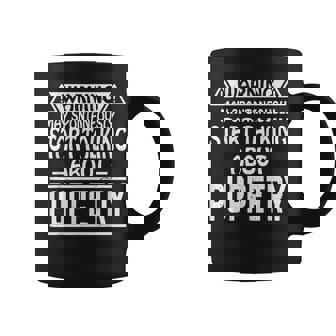 May Spontaneously Start Talking About Puppetry Puppeteering Coffee Mug | Mazezy