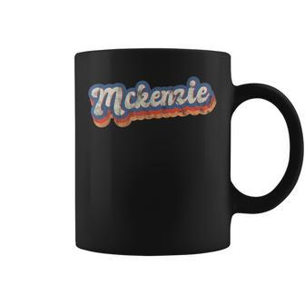 Mckenzie Camisa Con Nombre Personalizado De Los Años 70 Taza de café - Regaloses