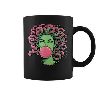Medusa Bubblegum Greek Mythological Snake Hair Goddess Coffee Mug - Thegiftio UK