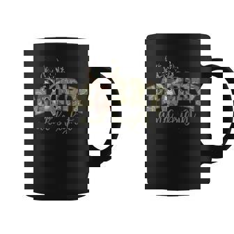 Merry And Bright Camo Deer Hunter Christmas Coffee Mug - Seseable