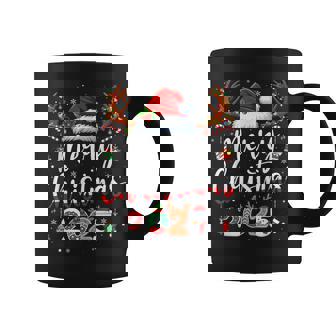 Merry Christmas 2025 Family Matching Christmas Pajamas Xmas Coffee Mug - Monsterry
