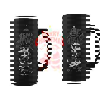 Merry Christmas Happy Mrs Mr Claus Dancing Ice Skating Coffee Mug | Mazezy